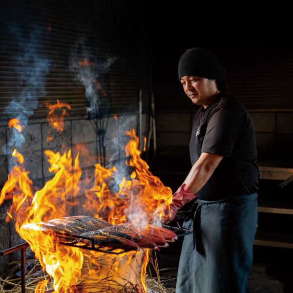 ハマヤの完全ワラ焼き鰹タタキ「龍馬タタキ」南方300g(タレ・塩セット